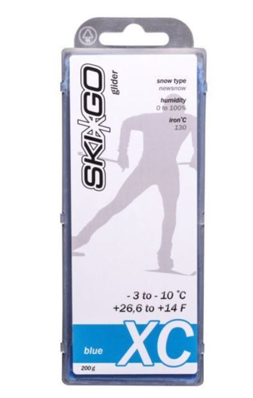 SkiGo Blue XC -3° до -10°C (для нового снега) 200 гр.