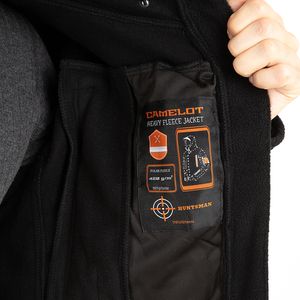 Куртка демисезонная Камелот ткань Polarfleece цвет Черный