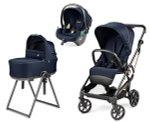 Коляска 3 в 1 Peg Perego Vivace New Culla Flex Lounge Blue Shine