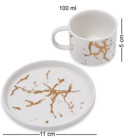 GAEM Art MUG-436/4 Набор из 6 чайных пар