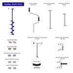 Ледобур HELIOS HS-110/130/150/180 мм Тонар