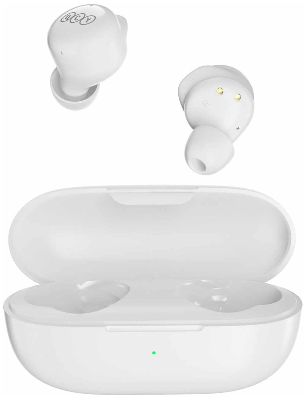 Беспроводные наушники QCY T17 white, white