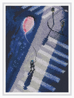 Название по-английски:	¶Название по-русски:	Перекрёсток¶Размер кадра, см:	13,5*18,5¶Тип канвы, каунт