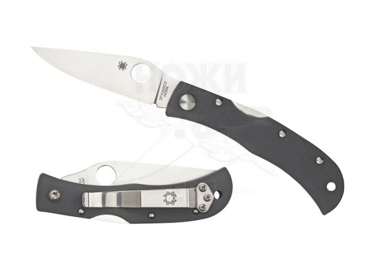 Складной нож Spyderco Baby Jess Horn X08GGYP c клинком из стали VG-10, рукоять G10