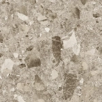 Керамогранит Alma Ceramica GFU04STE40R Steel rock 60x60 бежевый сахарный под терраццо