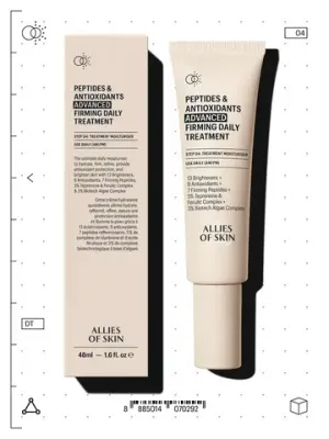 Крем для лица ALLIES OF SKIN Peptides Antioxidants Advanced Firming Daily treatment 48 мл