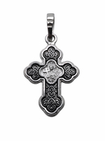 Крест из серебра/Чернение