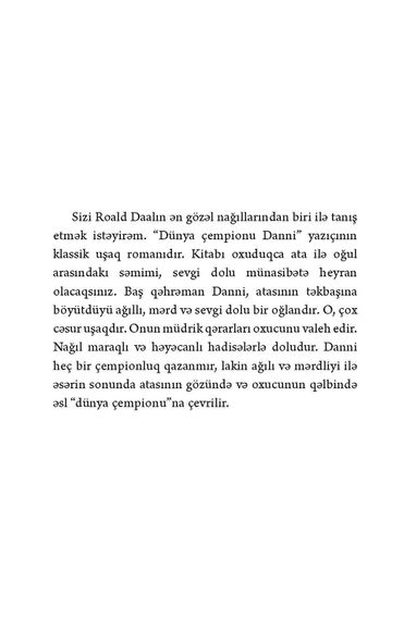 Dünya çempionu Danni