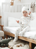 Комбинезон Mjölk Sleep and Play Ёжики на экрю