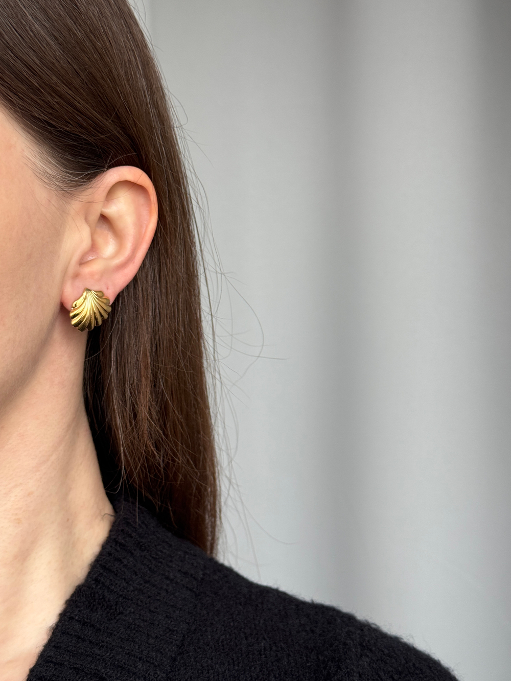 Серьги Ракушки Monet