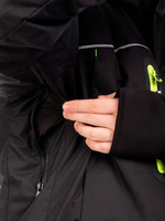 Костюм утепленный Nisus LEADER, 15/15 К, цвет черный, Шелтер, размер S (T-N-LB-S-46/176)