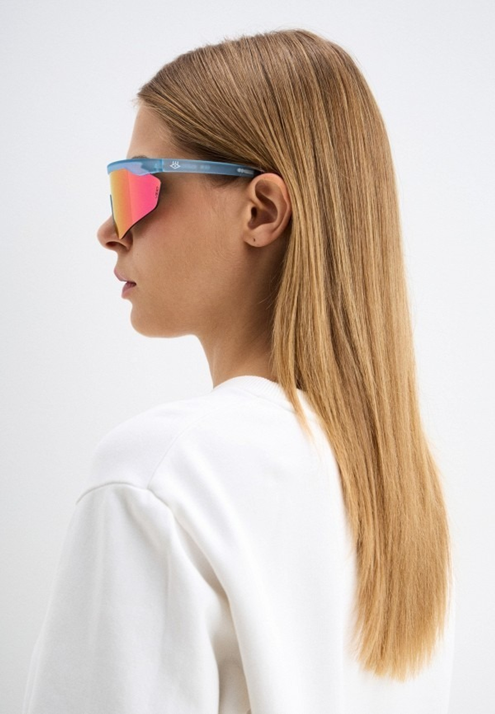 Спортивные очки AVEO Iride DUO / Fade Azure / Red Mirror Lens