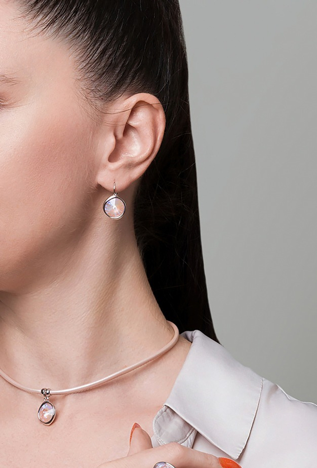 Серьги Fiore Luna Dusty Pink Delite A1902.M01 R/S