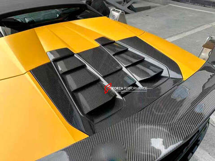 Карбоновая крышка двигателя для Lamborghini Huracan LP580 LP610 Evo Ламборгини Хуракан
