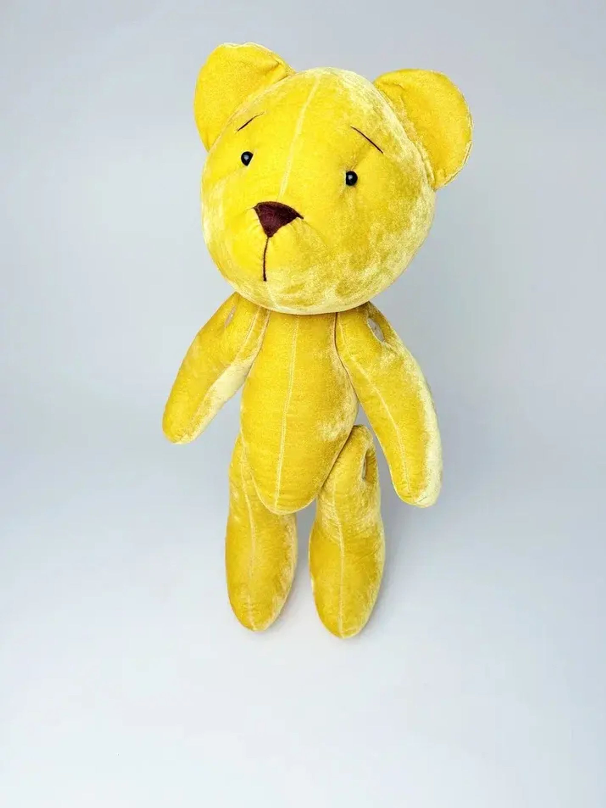 Большой мишка Горчичный