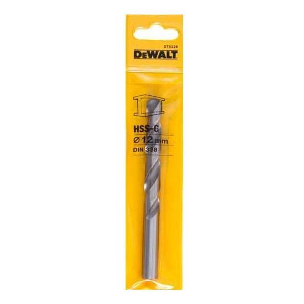 Сверло по металлу HSS-G (12х151х101 мм) DEWALT DT5226