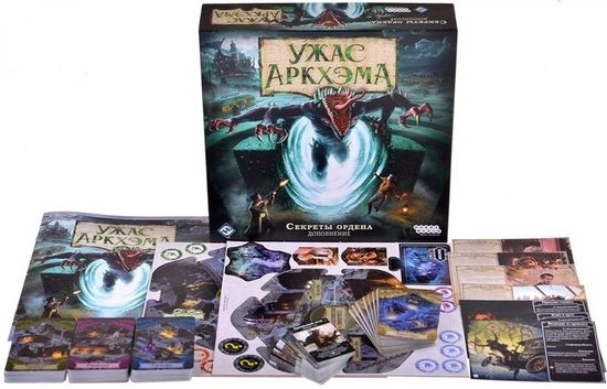 Настольная игра Ужас Аркхэма 3-я редакция. Секреты ордена