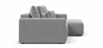 Угловой диван Босс Тренд Велюр Монолит сталь