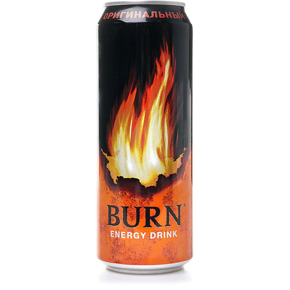 Напиток энергетический Burn оригинальный, 449мл