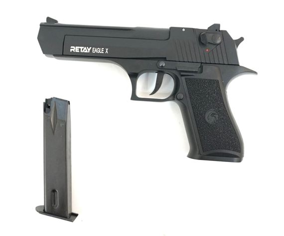 Охолощенный СХП пистолет Retay Eagle X (Desert Eagle) 9mm P.A.K
