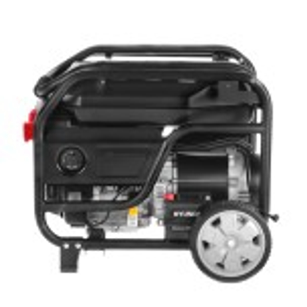 Генератор бензиновый HYUNDAI HHY 10050FE-3 ATS с колесами