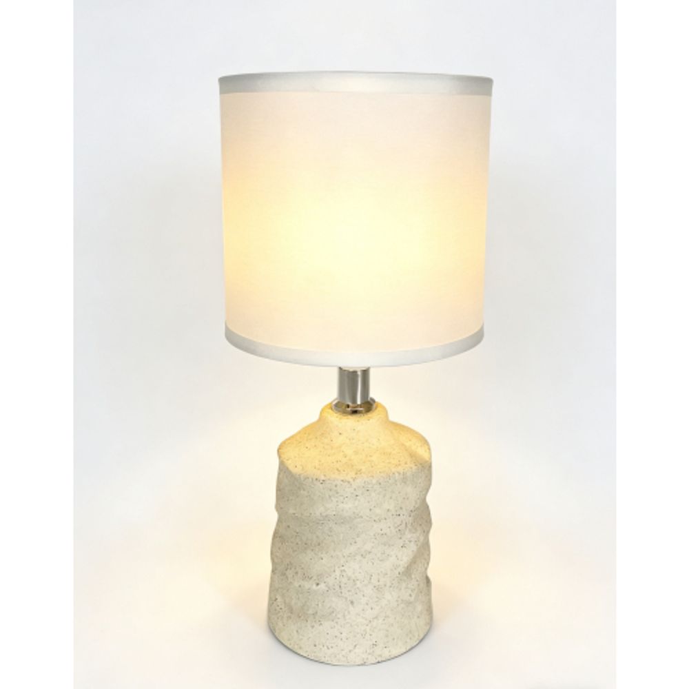 Настольная лампа Rivoli   7549-502 1 х Е14 40 Вт керамика бежевая с абажуром