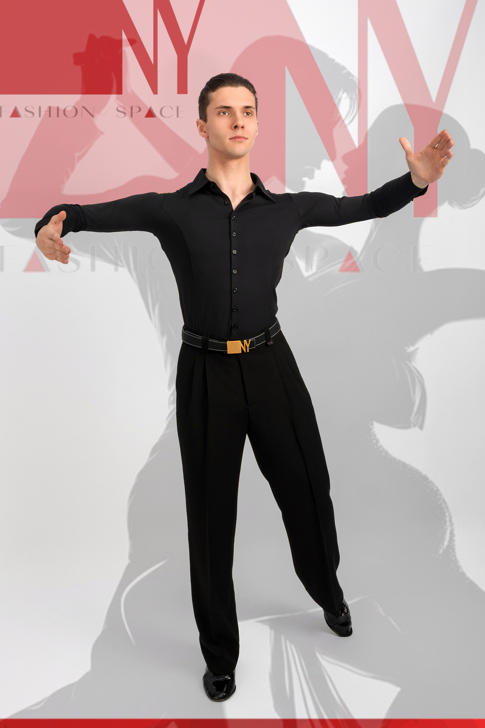 Рубашка Slim-Fit black