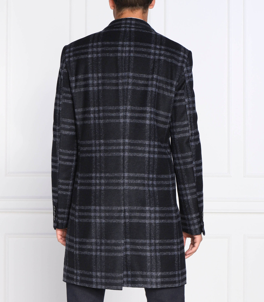 пальто h-hyde BOSS BLACK - темно-синий(50479591)