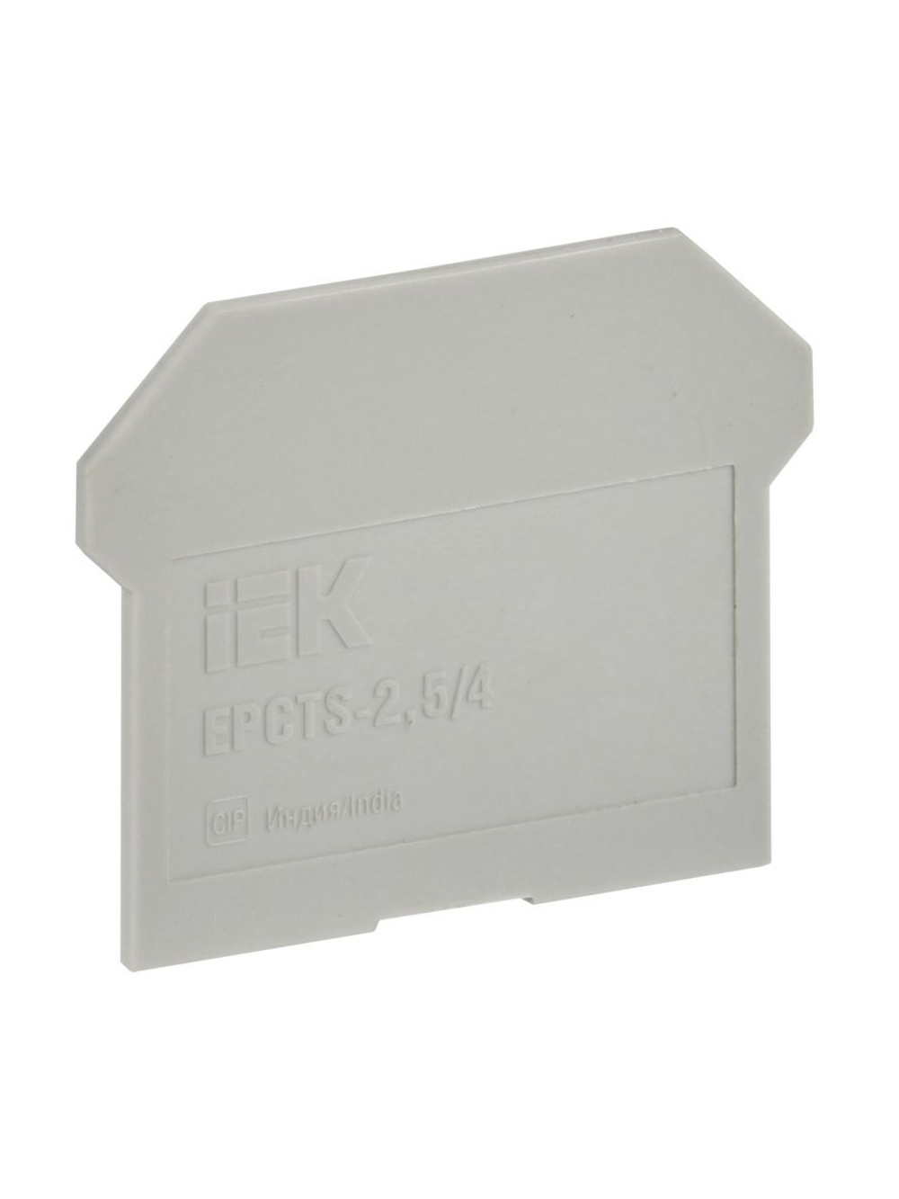 Заглушка ARMAFIX для CTS 2.5/4кв.мм сер. IEK YCT10-00-K03-002-ZGL