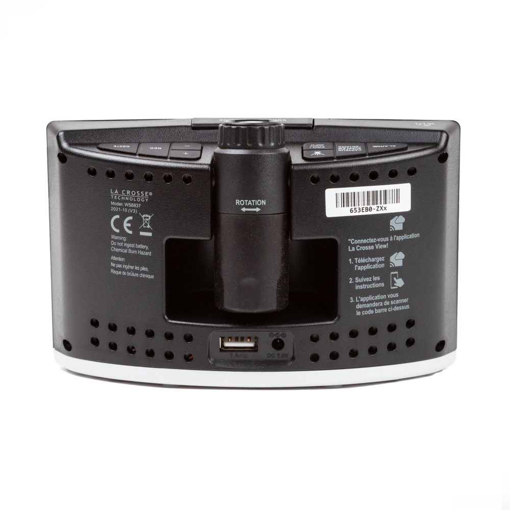 Погодная станция LA CROSSE WS6837  с проекцией