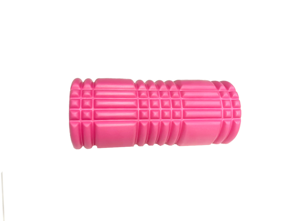 Ролик массажный для йоги MARK19 Yoga Circular 33x14 см розовый