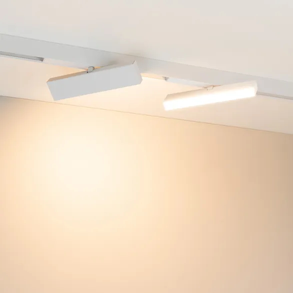 Светильник MAG-FLAT-FOLD-25-S200-6W Warm3000 (WH, 100 deg, 24V) (Arlight, IP20 Металл, 5 лет) 050067