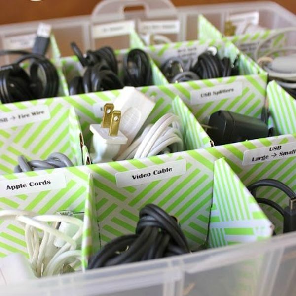 Организация хранения проводов