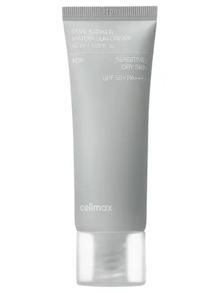Celimax Солнцезащитный крем для чувствительной кожи SPF50 Dual Barrier Watery Sun Cream 40 мл