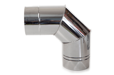 Отвод 90° Нержавейка AISI430 0.5 мм