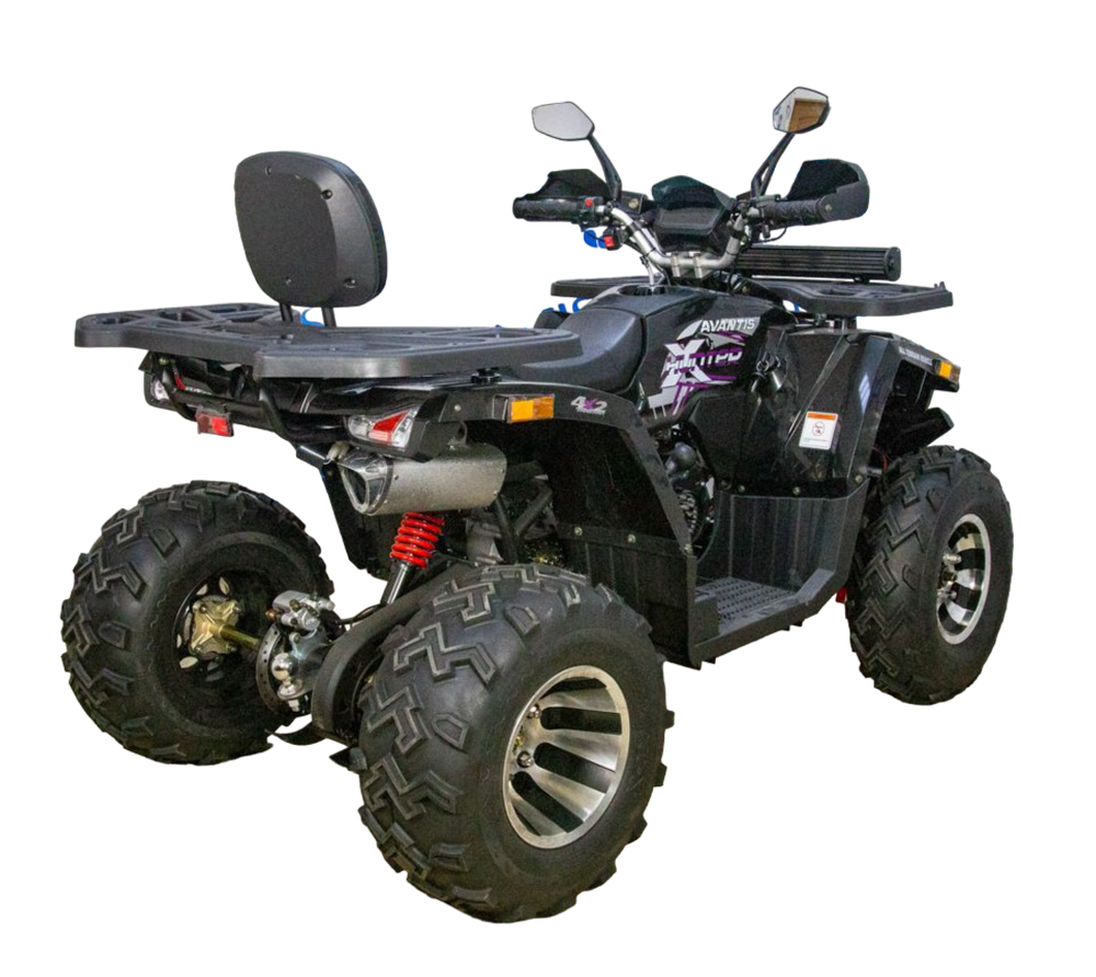 Квадроцикл 200 Avantis Hunter H200 Big Premium (баланс. вал) серый