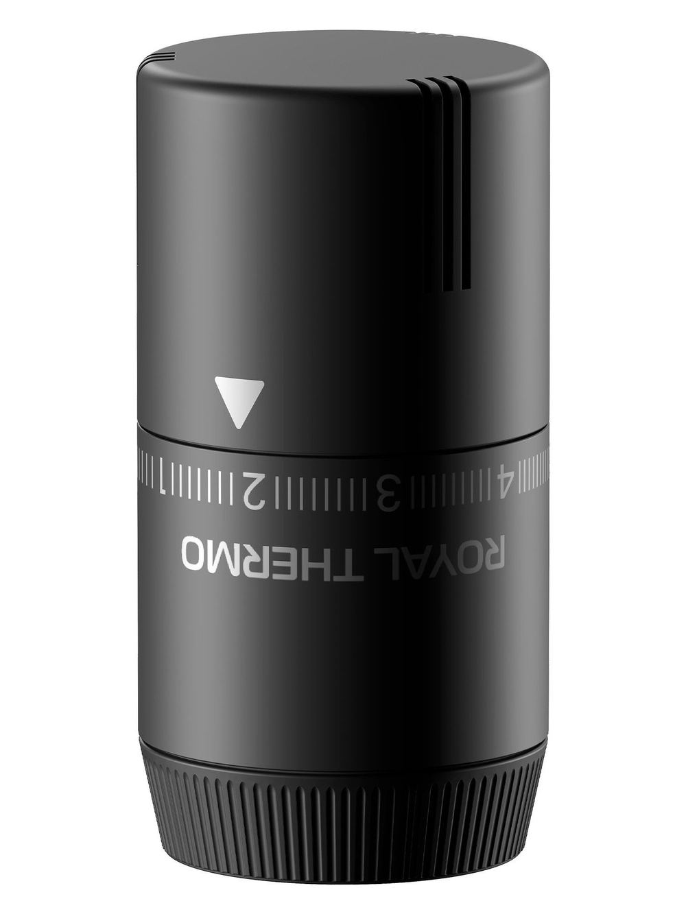 Термоголовка жидкостная Royal THERMO Design М30х1,5 черный (RATHDN13015BL)