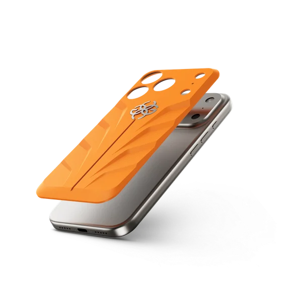 Чехол для iPhone 17 на магните - RSR17 - SUNSET ORANGE