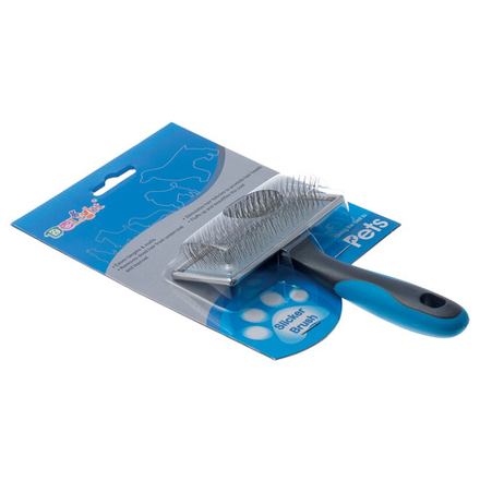 Пуходёрка DeLIGHT металлическая средняя