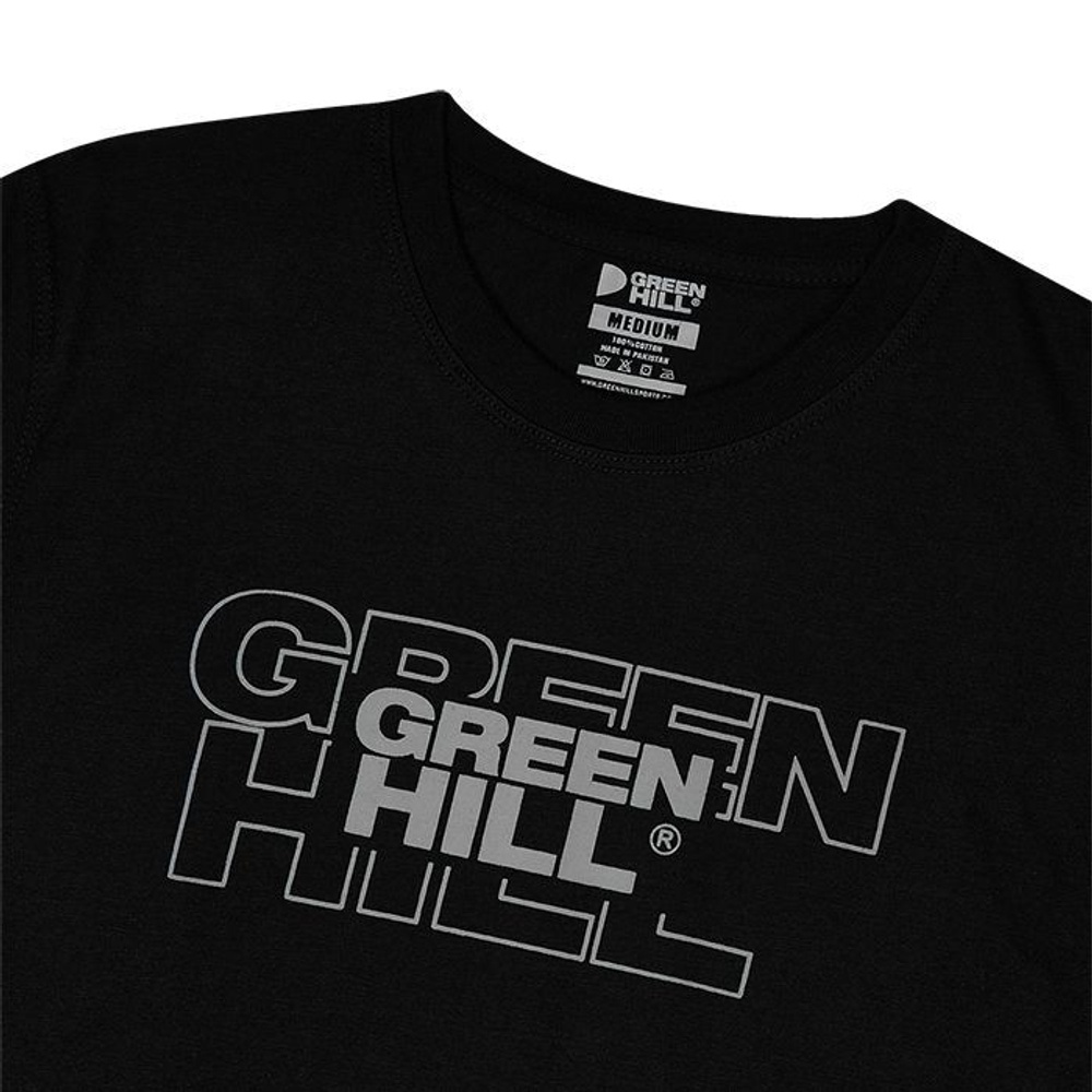 TSGH-10576 Футболка GREEN HILL черная