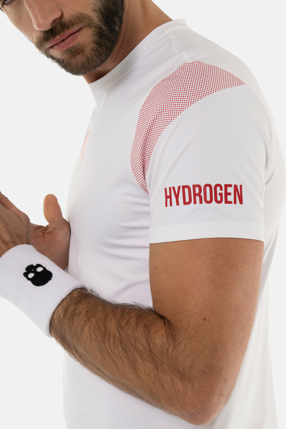 Мужская футболка HYDROGEN SPORT STRIPES TECH T-SHIRT (TT0005)