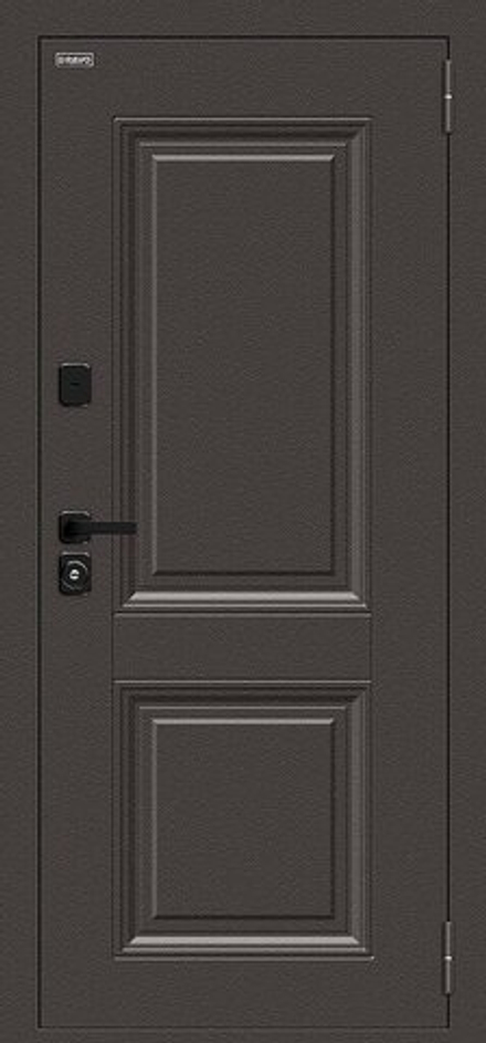 Дверь входная для частного дома антрацит