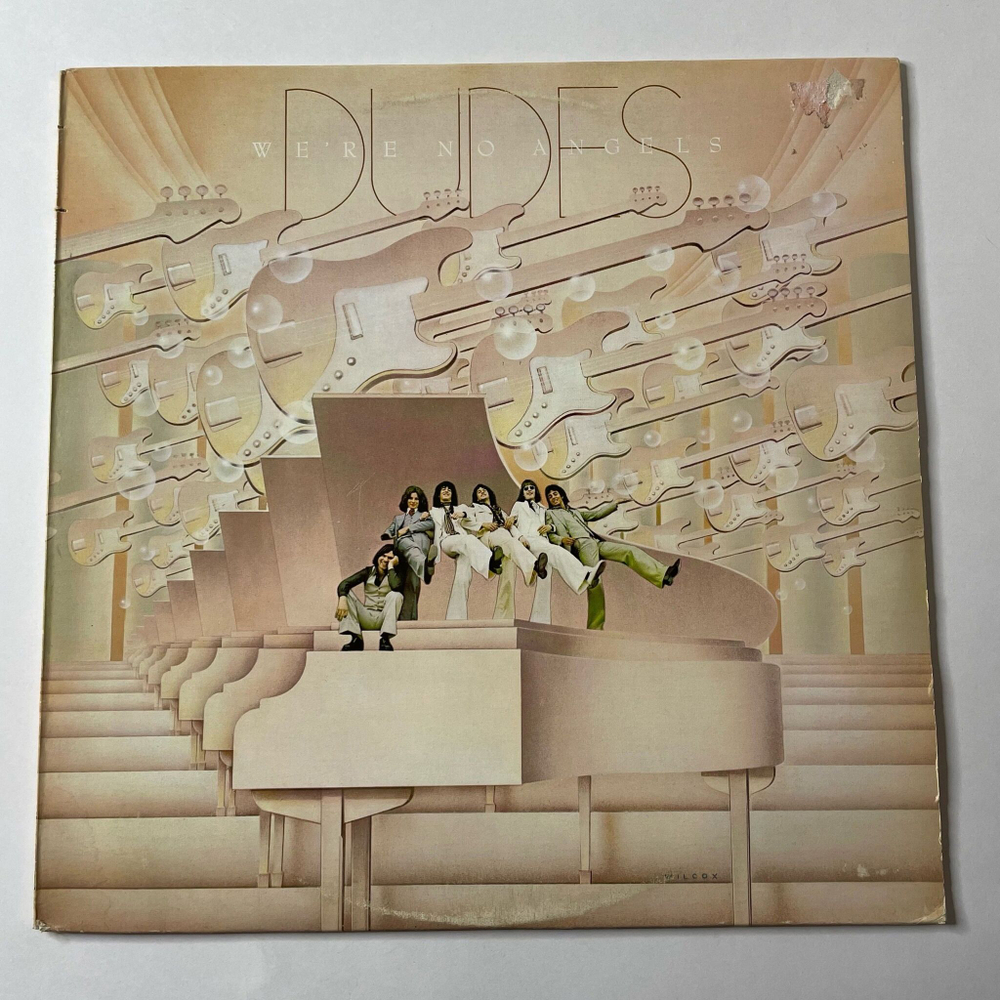 Винтажная виниловая пластинка LP Dudes We're No Angels (Canada 1975)