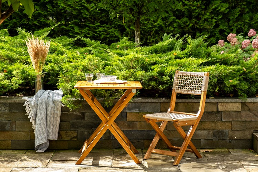 Стул из акации Joygarden КАЛИСТО складной, Natural Teak