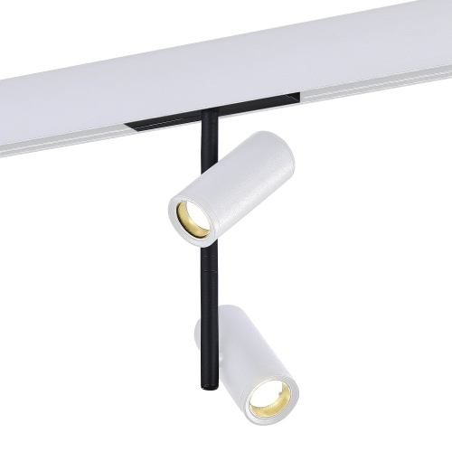 ST808.536.16 Магнитный трековый светильник Белый LED 1*16W 3000K 1 100Lm Ra&gt;90 36° IP20 D45xH240 48VV SKYLINE 48