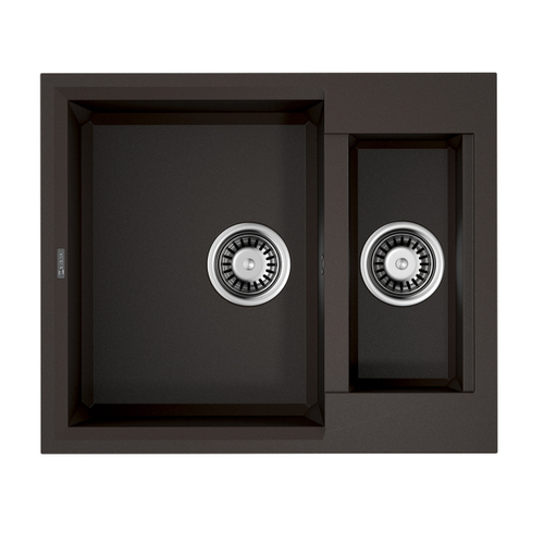 кухонная мойка Omoikiri Sakaime 60-2-DC Tetogranit/темный шоколад