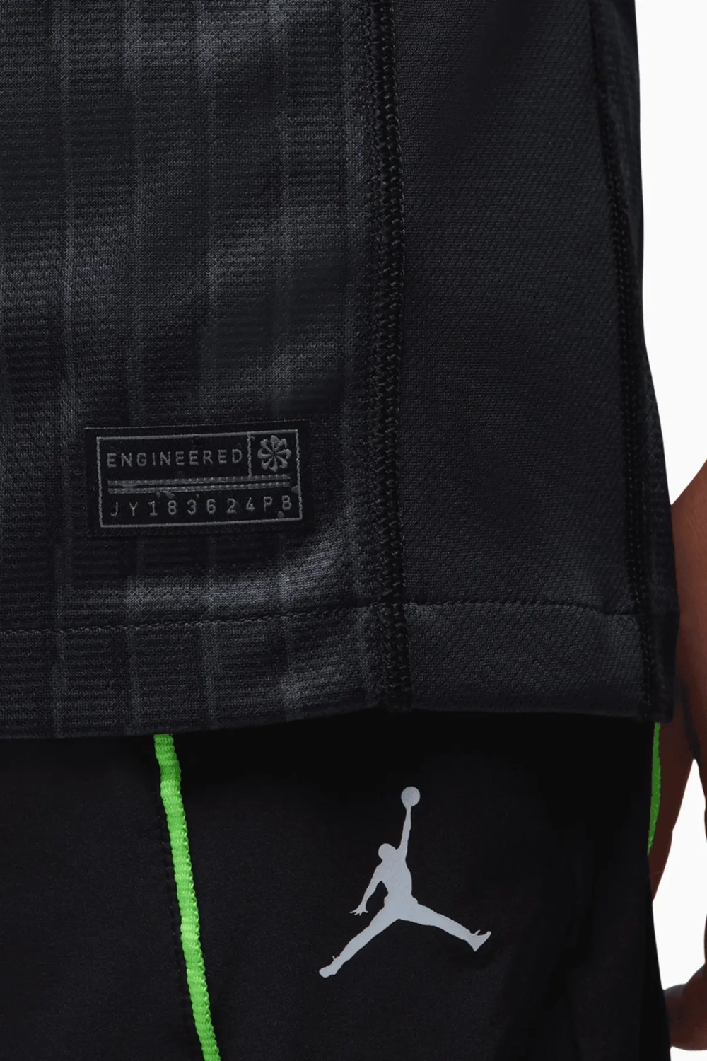 Футболка Nike PSG x Jordan 25/26 4th Stadium Junior - черный