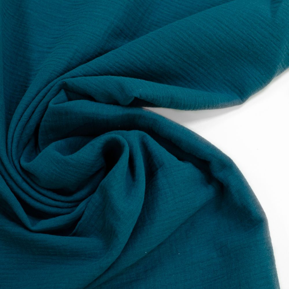 Муслин двухслойный «Морская волна»