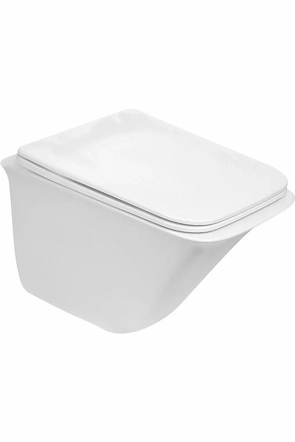 Унитаз подвесной WeltWasser AMBERG 350 + ROTBACH 004 GL-WT + AMBERG RD-CR белый глянцевый, безободковый, с крышкой микролифт, с инсталляцией и кнопкой хром глянцевый