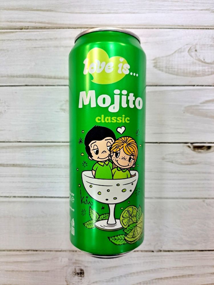 Безалкогольный газированный напиток Love is &quot;Mojito Classic&quot;